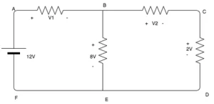 basic electrical engineering questions answers kirchhoffs voltage law q1 Rajputana Diary